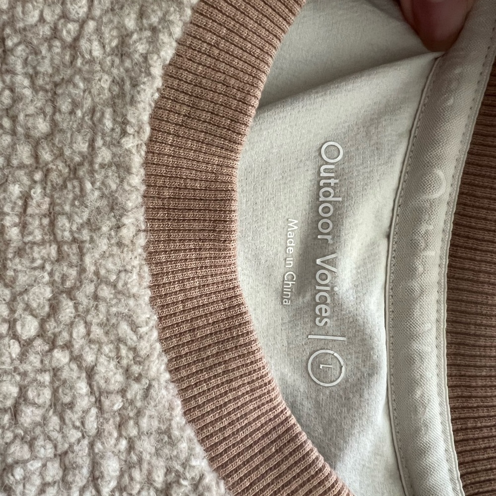 Outdoor Voices Mega Fleece Sweatshirt